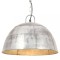 vidaXL Lustră industrială vintage, 25 W, argintiu, rotund, 41 cm, E27 320541