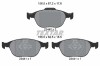 TEXTAR 2344004 Q+ set placute frana,frana disc