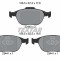 TEXTAR 2344004 Q+ set placute frana,frana disc