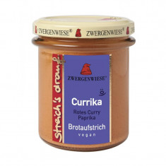 Pasta Tartinabila cu Ardei si Curry Fara Gluten Bio 160 grame Zwergenwiese