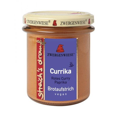 Pasta Tartinabila cu Ardei si Curry Fara Gluten Bio 160 grame Zwergenwiese foto