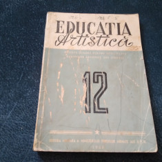 REVISTA EDUCATIA ARTISTICA NR 12 1950