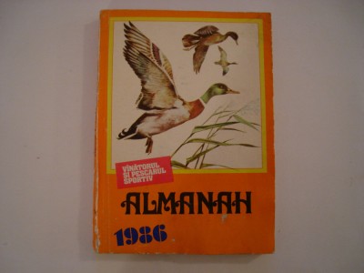 Almanah Vanatorul si pescarul sportiv 1986 foto