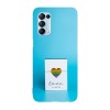 Husa compatibila cu Oppo Find X3 Lite model Love is kind, Silicon, TPU, Viceversa, Transparent, Carcasa