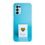 Husa compatibila cu Oppo Find X3 Lite model Love is kind, Silicon, TPU, Viceversa, Transparent, Carcasa