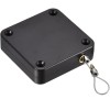 Sistem Inchidere Usa Automata Autoinchidere 1200g Fara Gaurire Montaj Adeziv 3M Cablu Otel Inoxidabil Negru 1.2m
