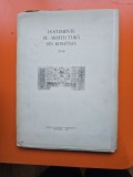 Documente de arhitectură din Rom&acirc;nia - vol. 13-14 - Catedra de istoria arhitecturii