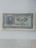Bancnota Romania 100 Lei 1952, Seria G 15 - Colectie Numismatica - Rara