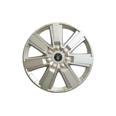 Set 4 capace roti Evo culoare argintiu 15 inch Cod: WG0-3SL-15 Automotive TrustedCars foto