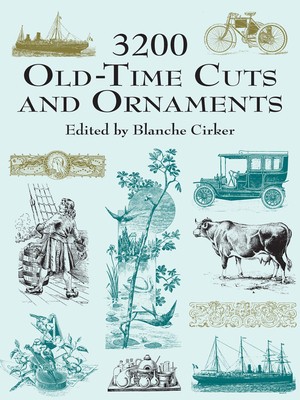 3200 Old-Time Cuts and Ornaments foto