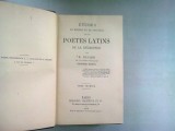 &Eacute;TUDES DE MOEURS ET DE CRITIQUE SUR LES POTES LATIN DE LA D&Eacute;CADENCE - D. NISARD 2 VOLUME(STUDII DE MANIERA SI CRITICA ASUPRA POETILOR LATINI DECAD