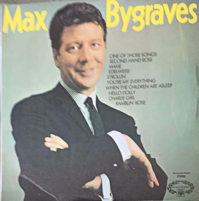 Disc vinil, LP. MAX BYGRAVES: ONE OF THOSE SONGS, SECOND HAND ROSE ETC-MAX BYGRAVES-240669