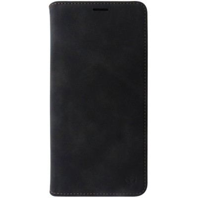 Husă tip carte cu stand Techsuit Confy neagră pentru Xiaomi Redmi A5 4G foto