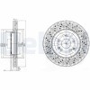 DELPHI BG3985C Disc frana