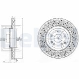 DELPHI BG3985C Disc frana