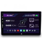 Navigatie Audi A4(B6 B7) Seat Exeo, Android 13, A-Octacore 4GB RAM + 64GB ROM, 9 Inch - AD-BGA9004+AD-BGRKIT425
