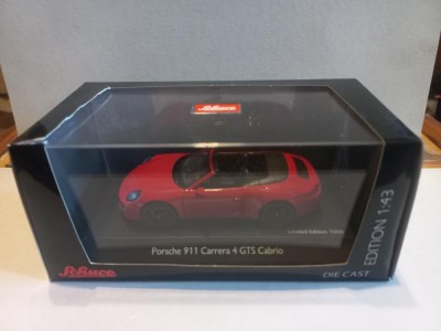Macheta Porsche 911 Carrera GTS Cabrio 1:43 Schuko foto