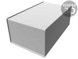 Carcasă Desktop Aluminiu 152x254x102mm