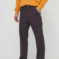 Champion pantaloni barbati, culoarea gri, cu fason cargo, E20008