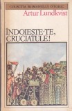 Indoieste-te, cruciatule! Roman istoric cu suspans de Artur Lundkvist, aventura, mister, limba romana, 261 pagini, editura Univers