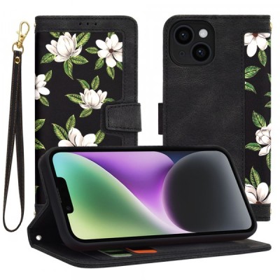 Husa pentru Apple iPhone 14, Techsuit, FlipCraft, Neagra foto