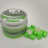 Porumb Flotant Silicon C&amp;B FLUO Usturoi-Miere, 10 buc/cutie