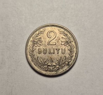 Lituania 2 Litai 1925 Piesa Frumoasa foto
