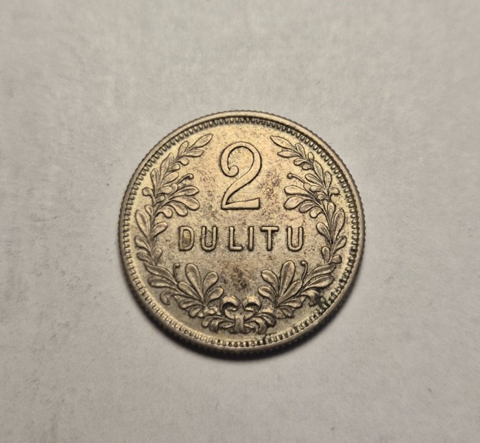 Lituania 2 Litai 1925 Piesa Frumoasa