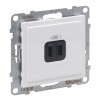 Priza USB tip C dubla 5V 15W Legrand Suno alb 721131