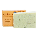 Sapun natural savonia - sare si cedru, Stonemania Bijou