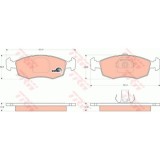 Set placute frana Trw GDB1443, parte montare : Punte fata