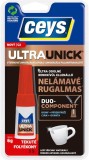 Adeziv instant lichid Ceys Ultraunick 6 g, flexibil si rezistent