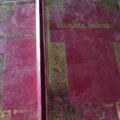 RELIGIILE INCOTRO ? - PIERRE REHM, PRIETENII CARTII 2005 , 2 VOL. 223+255 PAG