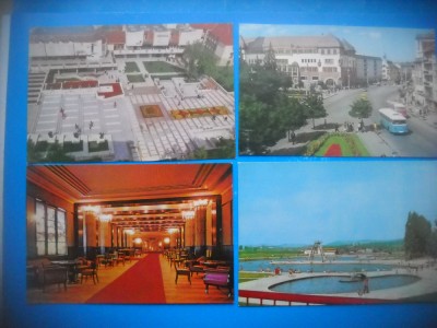 HOPCT LOT 3707 -4 CARTI POSTALE-TARGU MURES -CIRCULATE foto