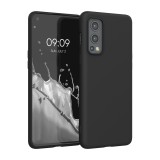 Husa pentru OnePlus Nord 2 5G, Silicon, Negru, 56036.47, kwmobile, Carcasa