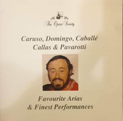 CD Enrico Caruso, Placido Domingo, Maria Callas, Luciano Pavarotti (NM) foto