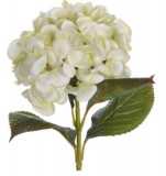 Floare artificiala Hydrangea, H65 cm, polivinil, alb, Excellent Houseware