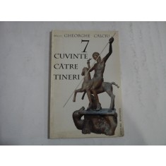7 CUVINTE CATRE TINERI - Preot Gheorghe CALCIU