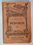 BERGSON de I. BRUCAR , 1935