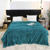 Patura cocolino gofrata 200x230cm Jojo Home,turcoaz-F059