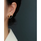 Cumpara ieftin Cercei din Argint 925 Aurit , zTwisted Hoops, , Verigi Torsadate cu Aer Retro