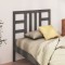 vidaXL Tăblie de pat, gri, 96x4x100 cm, lemn masiv de pin 817822