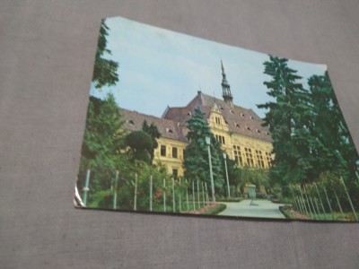 CARTE POSTALA DEVA VEDERE DIN PARC NECIRCULATA foto