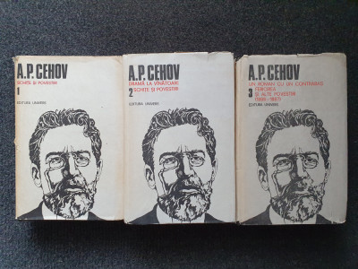 OPERE - Cehov (vol 1-3) Schite, Povestiri, Drama la vanatoare, Fericirea, etc foto