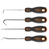 Set carlige pentru indepartarea garniturilor 150 mm, 4 piese, NEO TOOLS