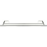 Suport prosop Wenko Orea crom lucios, 2 brațe, 60 cm