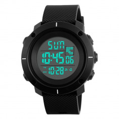 Ceas Barbatesc SKMEI CS876, curea silicon, digital watch, functie cronometru, alarma foto