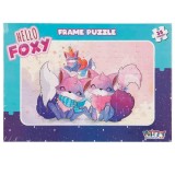 Puzzle Witty Puzzlezz, Vulpite dragute, 35 piese