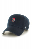 47brand șapcă MLB Boston Red Sox culoarea bleumarin, cu imprimeu B-BSRNR02GWS-NY