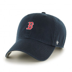 47brand șapcă MLB Boston Red Sox culoarea bleumarin, cu imprimeu B-BSRNR02GWS-NY